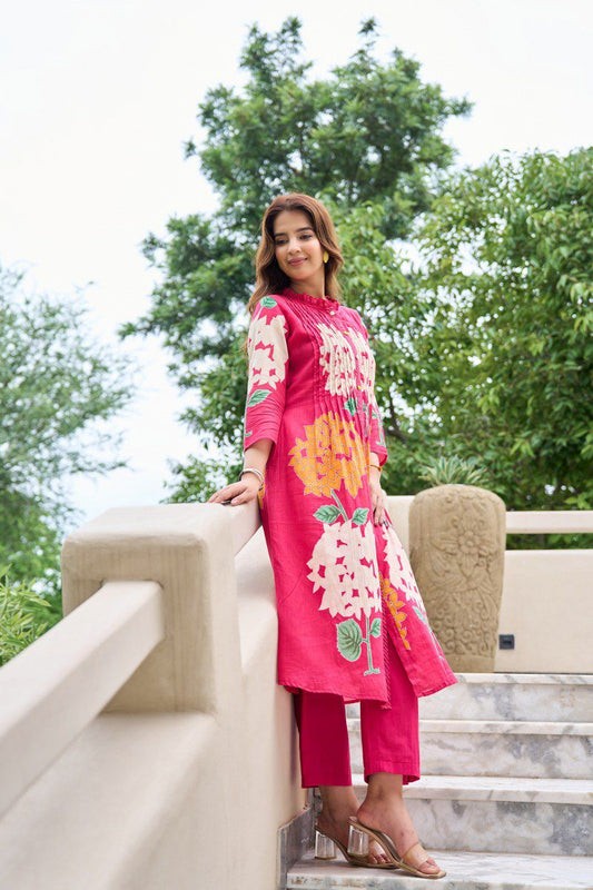 Gulbahar Cotton Mul Co-ord Set
