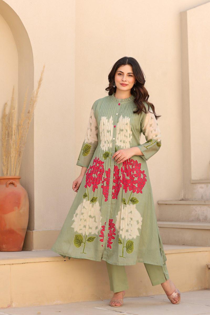 Gulbahar Cotton Mul Co-ord Set