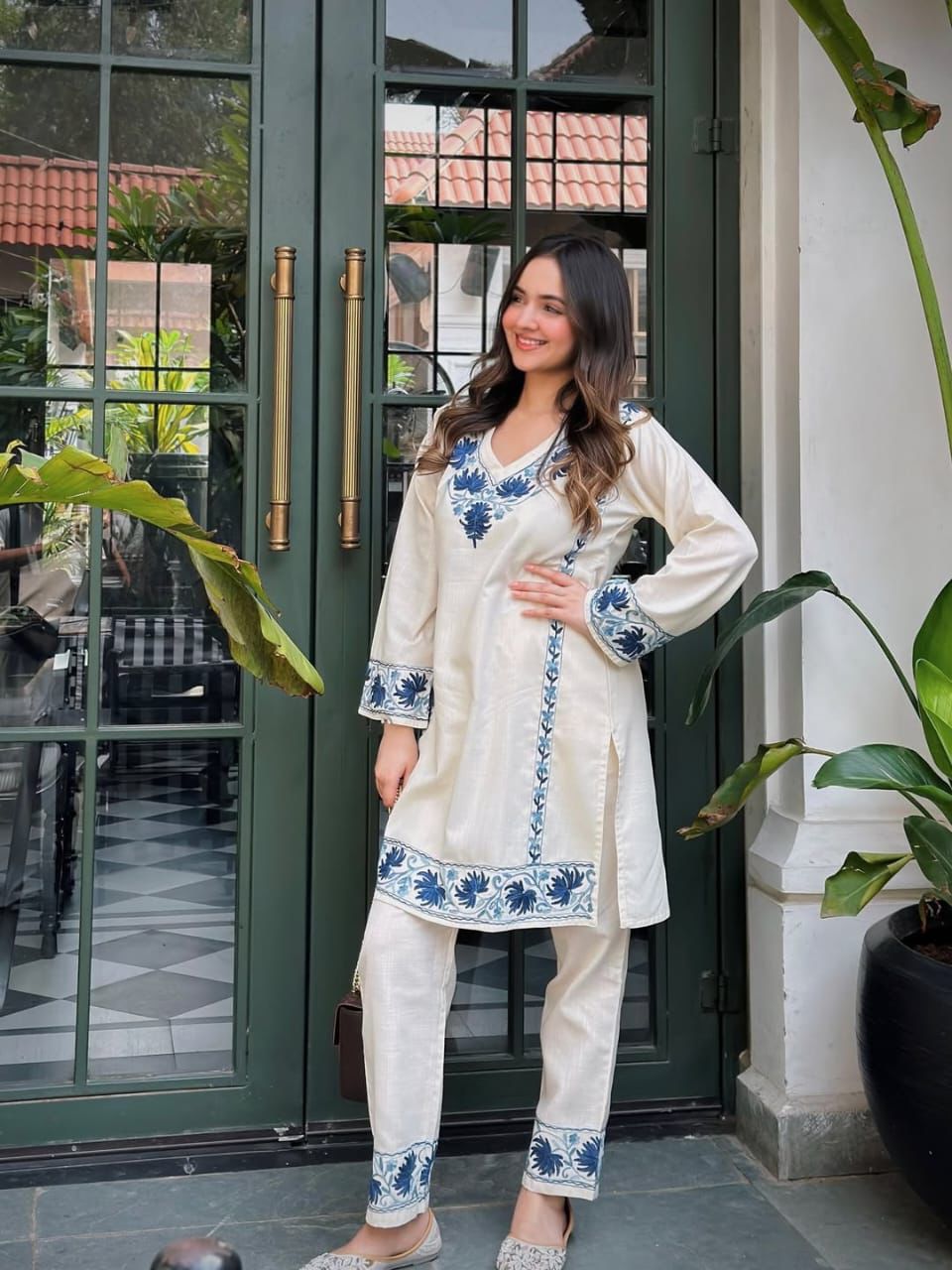 Lavnya Cotton Slub Co-ord Set