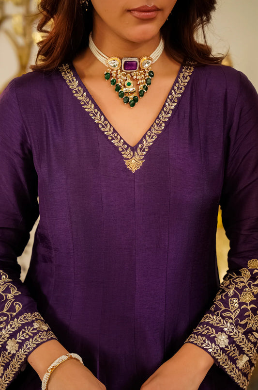 Radiance Silk Kurta Set