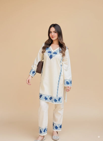 Lavnya Cotton Slub Co-ord Set