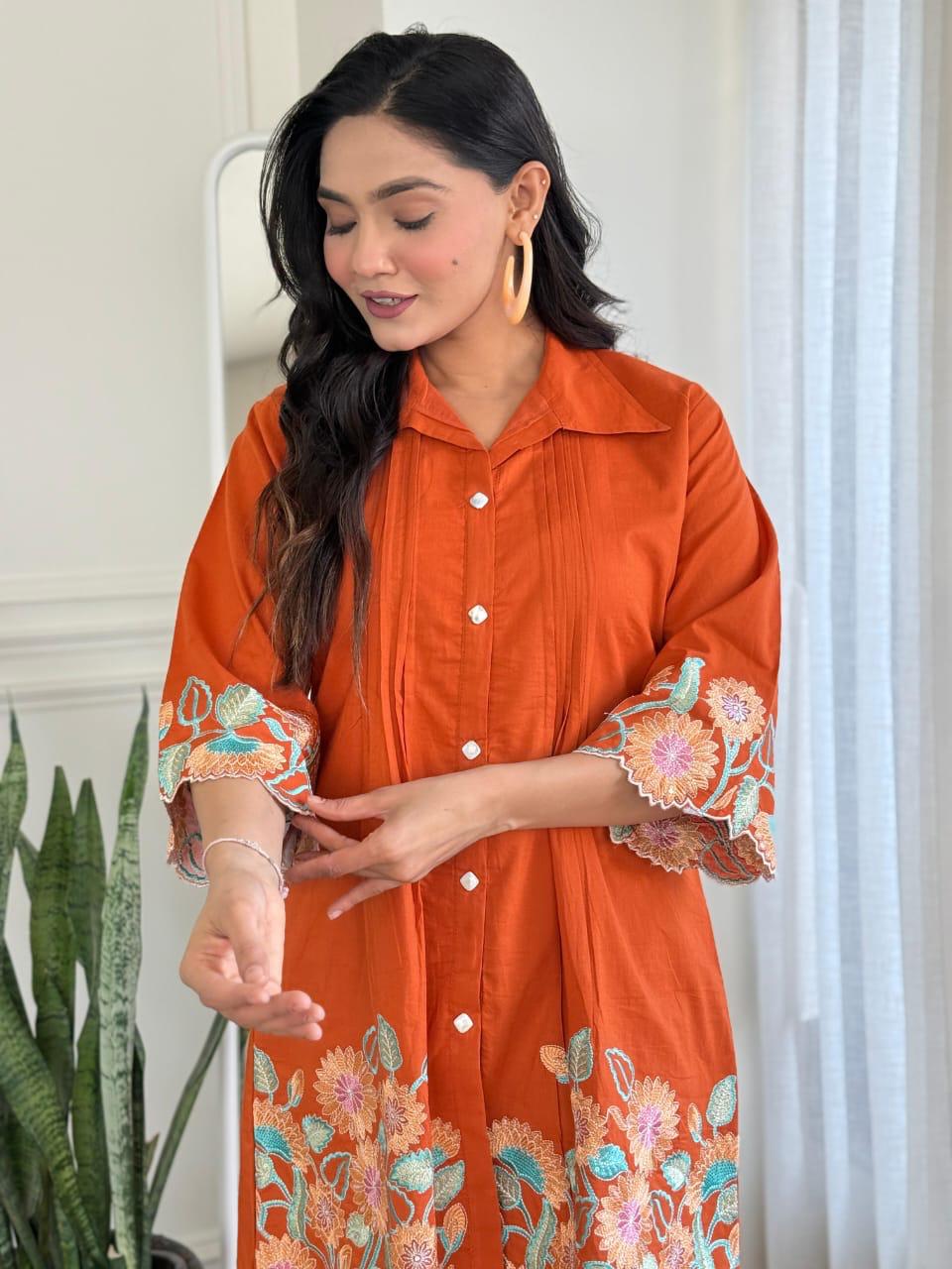 Amber Bloom Co-ord Set