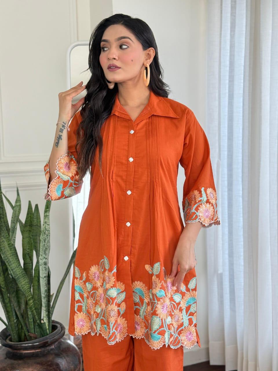 Amber Bloom Co-ord Set