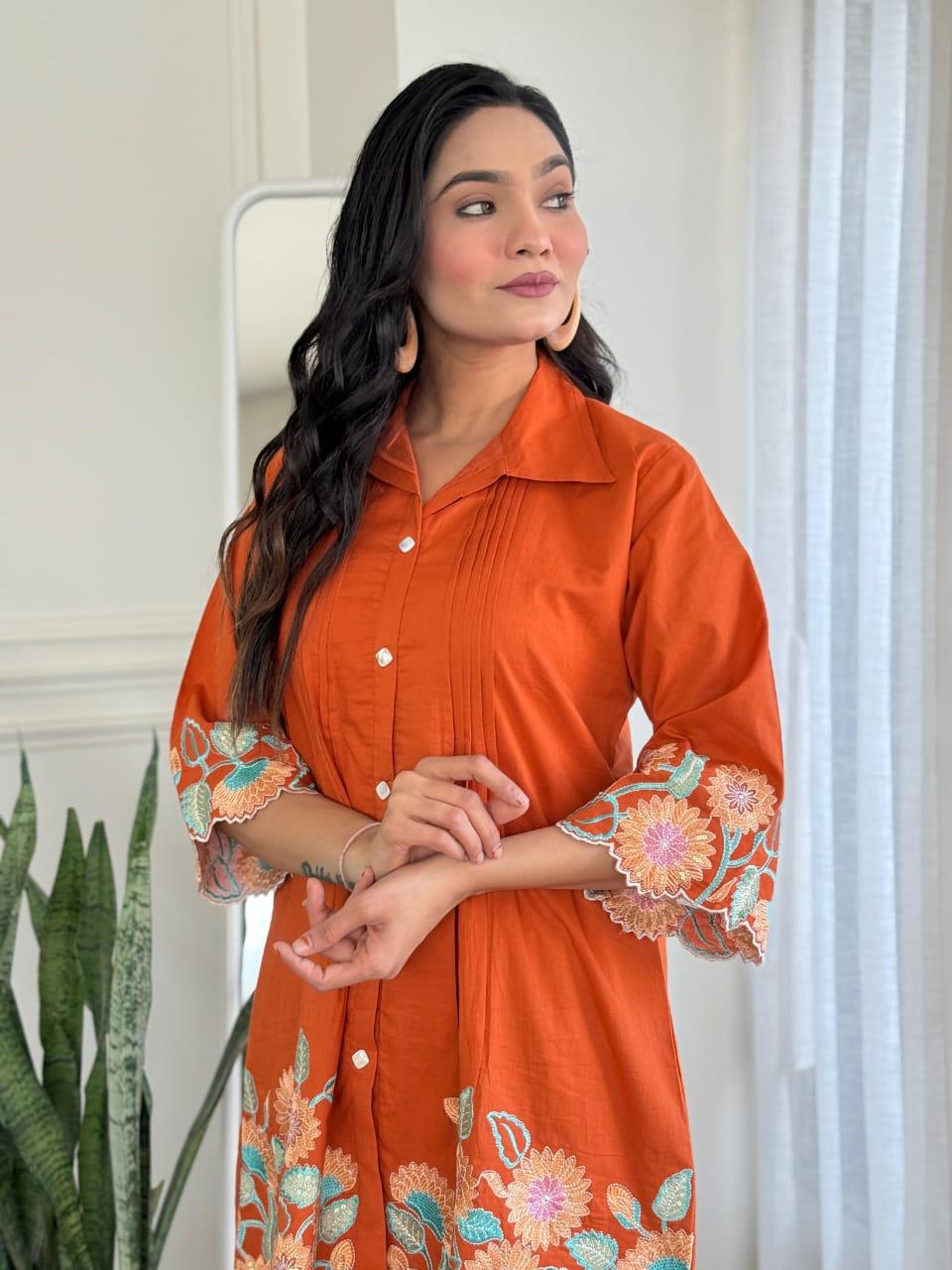 Amber Bloom Co-ord Set