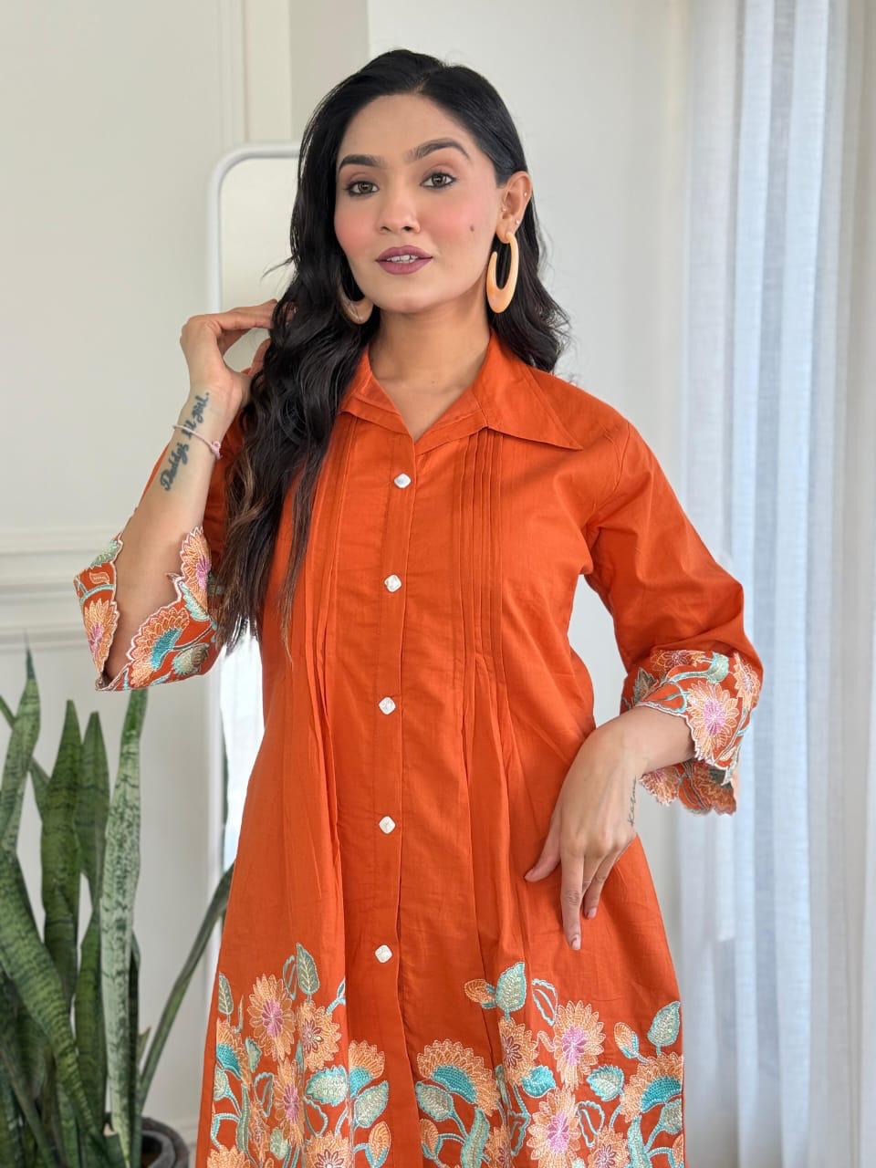 Amber Bloom Co-ord Set