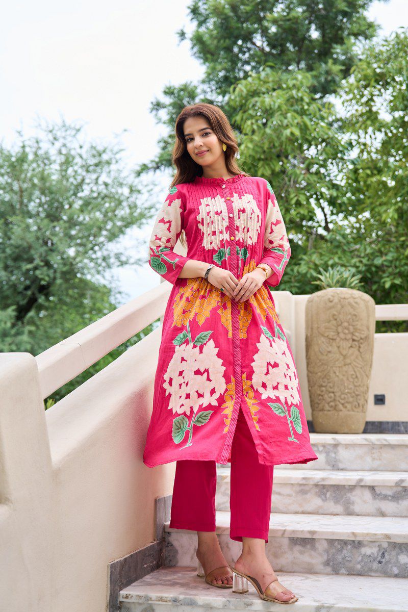 Gulbahar Cotton Mul Co-ord Set