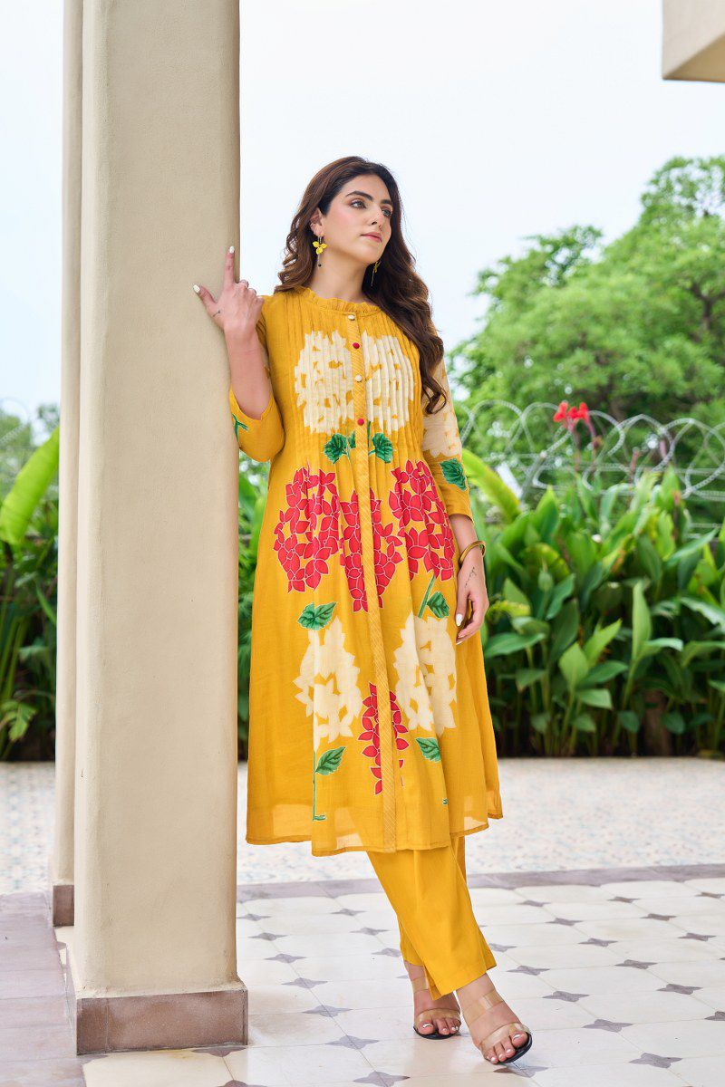 Gulbahar Cotton Mul Co-ord Set