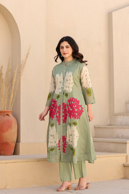 Gulbahar Cotton Mul Co-ord Set