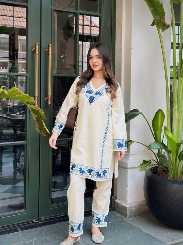 Lavnya Cotton Slub Co-ord Set