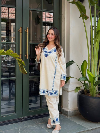 Lavnya Cotton Slub Co-ord Set