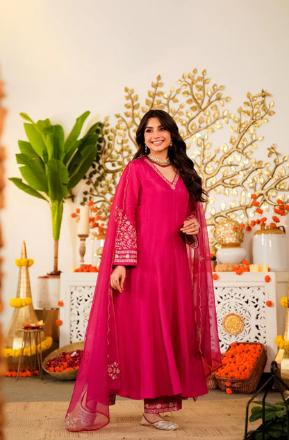 Radiance Silk Kurta Set