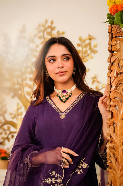 Radiance Silk Kurta Set