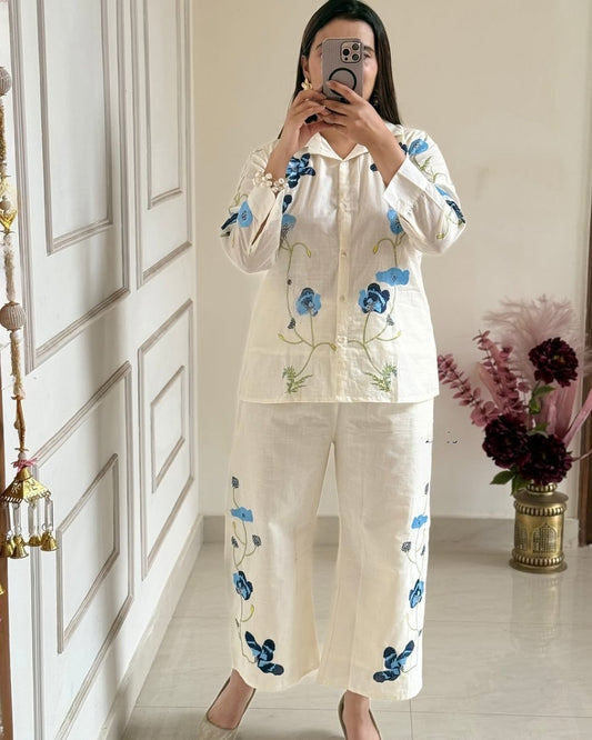 Indraneel Cotton Co-ord Set - Aniq India