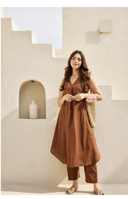 Nazaara Cotton Co-ord Set